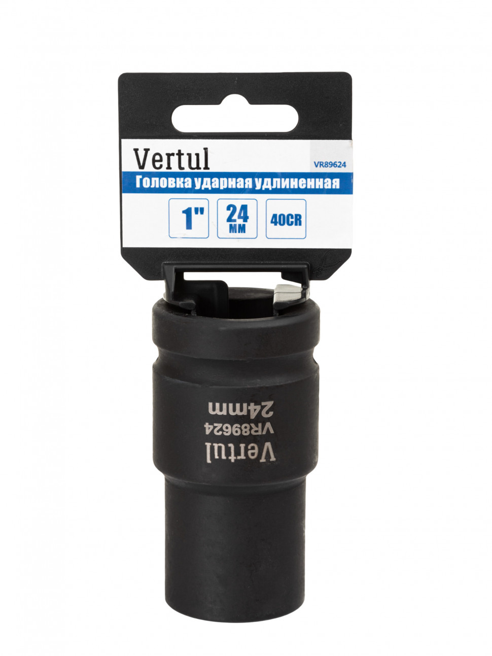 Головка ударная удлиненная 1″ 24 мм. VR89624