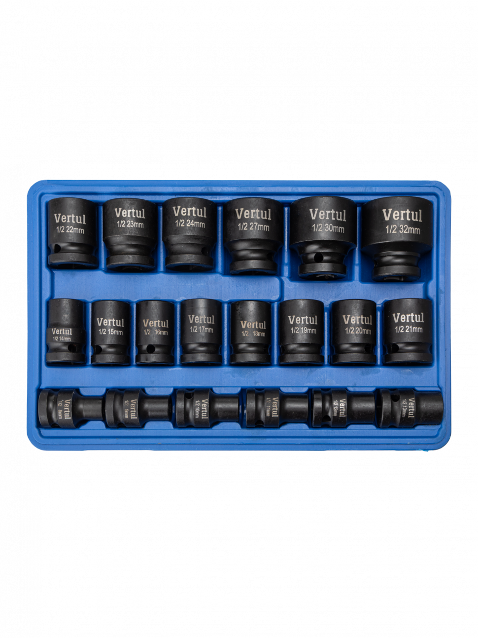 Набор ударных головок 1/2″ 20 пр. 8-32 мм VR83020