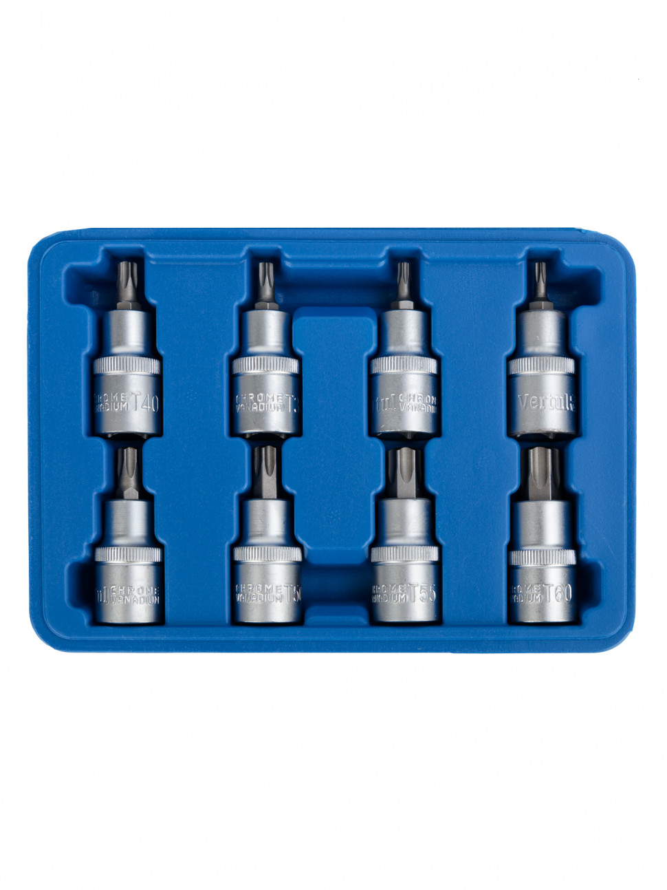 Набор головок со вставкой TORX 1/2″, длина 55 мм, 8пр. VR50187