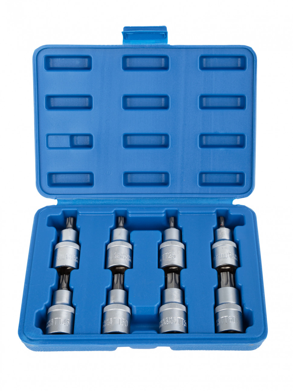 Набор головок со вставкой TORX с отверстием 1/2″, длина 55 мм, 8 пр. VR50189
