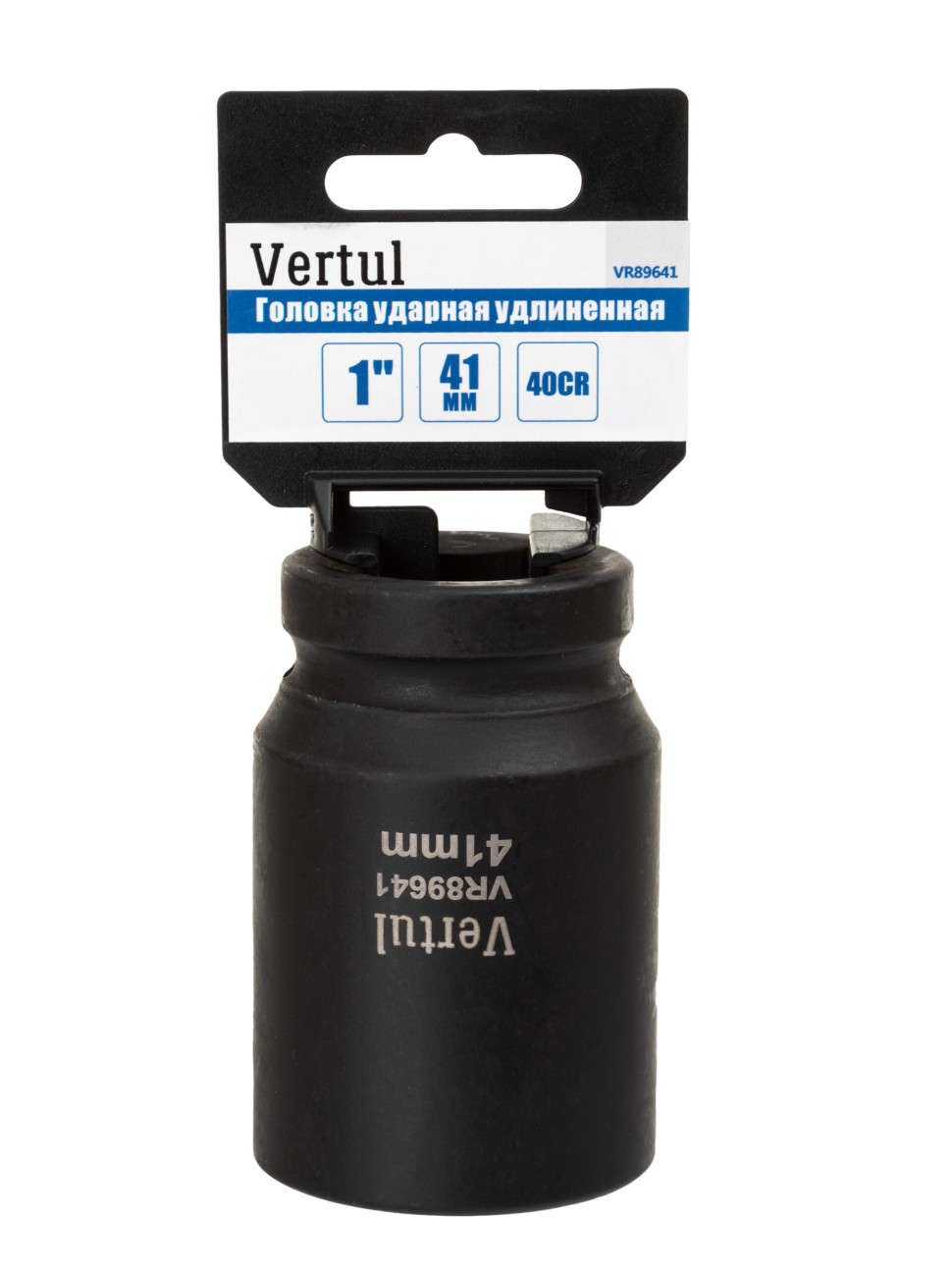 Головка ударная 1″ удлиненная 41 мм. VR89641
